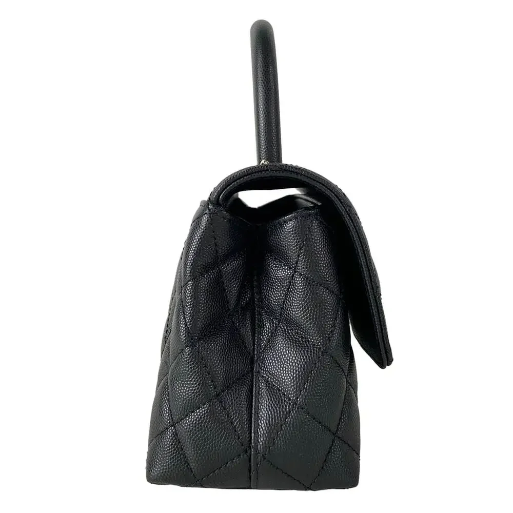 Chanel Small Top Handle Flap Bag/Matelasse/Coco Handle XS Handbag A92990